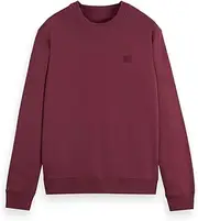 [Scotch & Soda] Men's Seasonal Core-Badge Logo Crew Sweatshirt