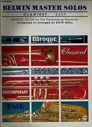 Belwin Master Solos for Clarinet (Easy, Clarinet Part)