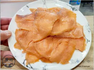 【灃川生鮮】燻鮭魚片 200g
