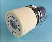 Tension 11/16in Base Most Common Pull Down Spring, White