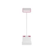 Supperstore Source of Light Multifunctional Pen Holder Table Lamp Learning Lamp Bedroom Touch Dimming Eye Care Fashion LED Night Light-White
