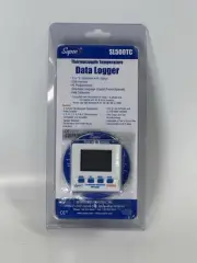 Supco SL500TC Thermocouple Temperature Data Logger with Real Time LCD | White