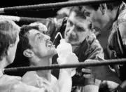 Barry McGuigan of Ireland during his super featherweight contest - Old Photo