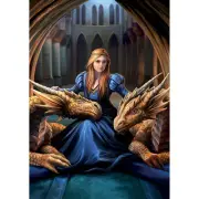 Eurographics Fierce Loyalty, Anne Stokes Jigsaw Puzzle