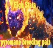 ARK Survival Ascended OFFICIAL PvP CONSOLE ONLY 1x PvP Pyromane Pair Xbox/Ps5