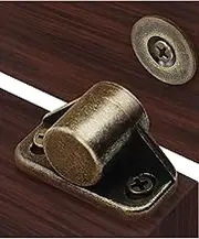 Sunivaca 4 Pack Cabinet Magnets Strong, Magnetic Door Catch, Cabinet Door Closers, Magnets for Cabinet Doors Latches Hardware - Bronze