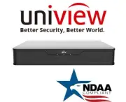 UNV 4K HD PoE 4-Ch NDAA IP Network Uniview Surveillance Security NVR Recorder