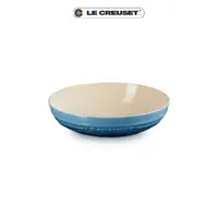 在飛比找momo購物網優惠-【Le Creuset】瓷器深圓盤20cm(水手藍)