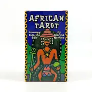 African Tarot Cards Deck Fortune Telling Divination Oracle Tarot Cards Family Entertainment Party Board Game Tarot Deck