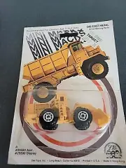 MINI MACKS CONSTRUCTION HIGH LIFT Front LoaderZEE 1981 MIP》1418