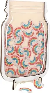 GRADENEVE 1 Set Rainbow Rewards Can Classroom Jar Reward Jar for Rewards for Star Classroom Reward Jar Prizes for Reward Jar Reward Chart Reward Jars for