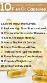 Omega 3, 6, 9 fatty acids - OMEGA Fish Oil - healthy skin hair nail - 3 Bottles