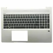 OEM HP ProBook 450 G6 450 G7 455R G6 / Zhan 66 15 G2, Top Cover with Backlit Keyboard / C Shell - Silver, PN: L45090-001 [SEVOEM7A349]