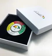 ARNOLD PALMER UMBRELLA DUO BALL MARKER Signature Series by PRG GOLF