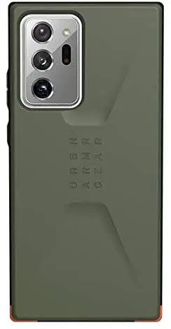 【美國代購】 UAG 三星 Galaxy Note20 Ultra 5G 手機殼 [6.9 寸] 時尚超薄減震保護套 橄欖色