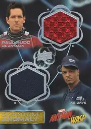 MARVEL Antman & The Wasp Trading Cards Quantum Dual Costume Card QMD10 RARE