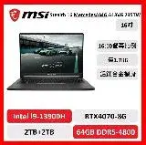 在飛比找遠傳friDay購物精選優惠-【微星特仕賣場】msi 微星 Stealth16 235TW