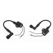 2x Ignition Coil for Yamaha Outboard 40HP 50HP 2-Stroke 3-Cylinder Engine