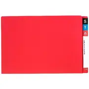 Avery Foolscap Lateral File Red 100 Pack
