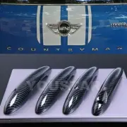 DELUXE 4x CARBON EFFECT Door Handle Covers MINI R60 2011-2016 COUNTRYMAN Comfort (for: Mini)