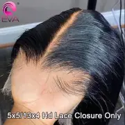 5x5 Hd Lace Closure 13x4 LaceFrontal Closure Hand Tied Human Hair Free Part