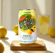 CHOYA Yowanai Yuzu Soda Sparkling Japanese Citrus Drink, 11.9fl oz