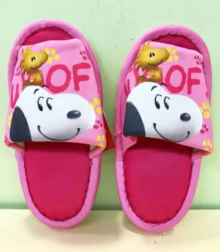 【震撼精品百貨】史奴比Peanuts Snoopy SNOOPY 兒童室內拖鞋-粉(20CM)#10087 震撼日式精品百貨
