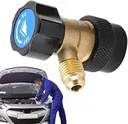 Vehicle Conditioning Conversion Fitting- Quick Coupler Adapter | Car Refrigerant Conversion Coupler, High Pressure A/c Adapter, Heavy-Duty HVAC Tool, Car Fine Tuning Conversion Fitting for Automotive