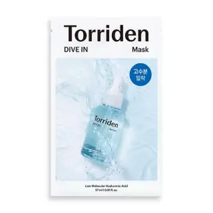 【Torriden】面膜 10片入袋裝(積雪草面膜 玻尿酸面膜 保濕面膜 維他命提亮面膜)