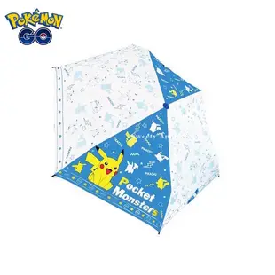 【SAS】日本限定 寶可夢 神奇寶貝 皮卡丘 滿版繪圖 折疊雨傘 / 折疊傘