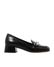 Leather loafers 37.5 black