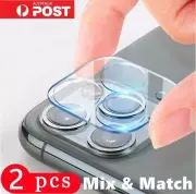 2X Camera Lens Tempered Glass Protector For iPhone 16 15 14 13 12 11 Pro Max
