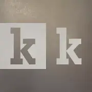 Lowercase Letter K Plastic Mylar Stencil Airbrush Painting Art Supplies
