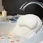 Breathable Mesh Spa Bath Pillow 4D Bath Pillow Convenient Bathtub Pillow Home