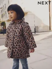 Animal Print Shower Resistant AOP Coat (3mths-7yrs) (E25137) | $55 - $63