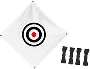 Golf Target Cloth Golf Hitting Net Swing Driving Range Training Aid Hitting Practice for Yard Golfing Indoor Sports Beginner