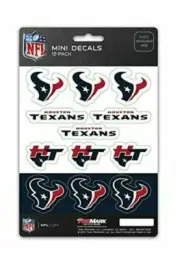 Houston Texans Stickers Die Cut Mini Decals 12-Pack Sticker Sheet. New