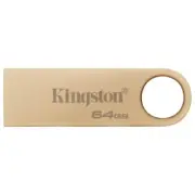 Kingston DataTraveler SE9 G3 USB 3.2 Gen 1 64GB Flash Drive with 220MBPS Read