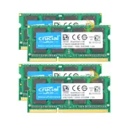 Crucial DDR3 RAM 32 G 4X 8 GB PC3 12800 1600MHZ SODIMM Laptop Memory 204PIN CL11