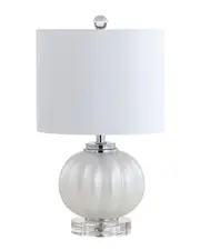 JONATHAN Y Pearl 17.5in GlassCrystal LED Table Lamp