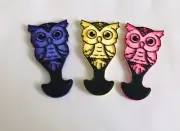 Owl Shopping Trolley Key Removable for Coles, Aldi etc. Gift idea Mothers day