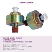 2 X Knock Sensors Holden Commodore Vs Vt Vu Vx Vy 3.8L V6 Ecotec L67 Ln3 L36 199 (for: Toyota)