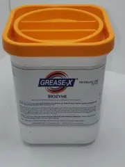 Grease-X BIOZYME NEW JAR Microbes for sewers, Drain Lines and Septic Systems