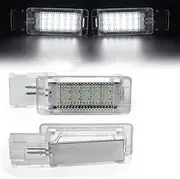 Pizgear 2Pcs LED Footwell Under Courtesy Light Luggage Glove Box Lamps, for Porsche, 911 997, for Carrera, Turbo, for Cayenne, Boxster 987 Cayman 981 Courtesy Door Light(Highlight White 1)