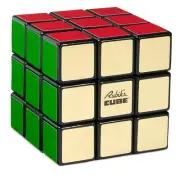 Rubik's Cube 50th Anniversary Edition Retro 3x3 Puzzle Classic Brain Teaser