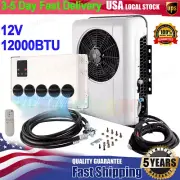 12V Air Conditioner 12000BTU Mini Split DC Low Noise for Semi Trucks Car RV Vans