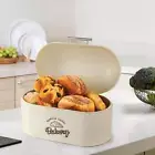Metal Bread Box Bin Bread Box for Kitchen Countertop Bakery