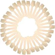 Disposable Wooden Spoons,200 Pcs Bulk Mini Natural Wooden Cutlery Set,3.9 * 0.94 Inch Ice Cream Dessert Spoons for Summer,Teaspoons for Party Paper Plates,Dessert Paper Bowls