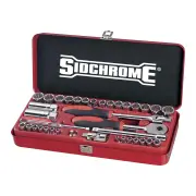 Sidchrome SCMT19105 - Socket Set 1/4&3/8 Drive 38 Piece AF/Metric