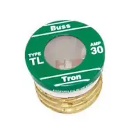 BP/TL-30 30 Amp Time Delay Edison Base Plug Fuse 125V UL Listed Carded 3-Pack